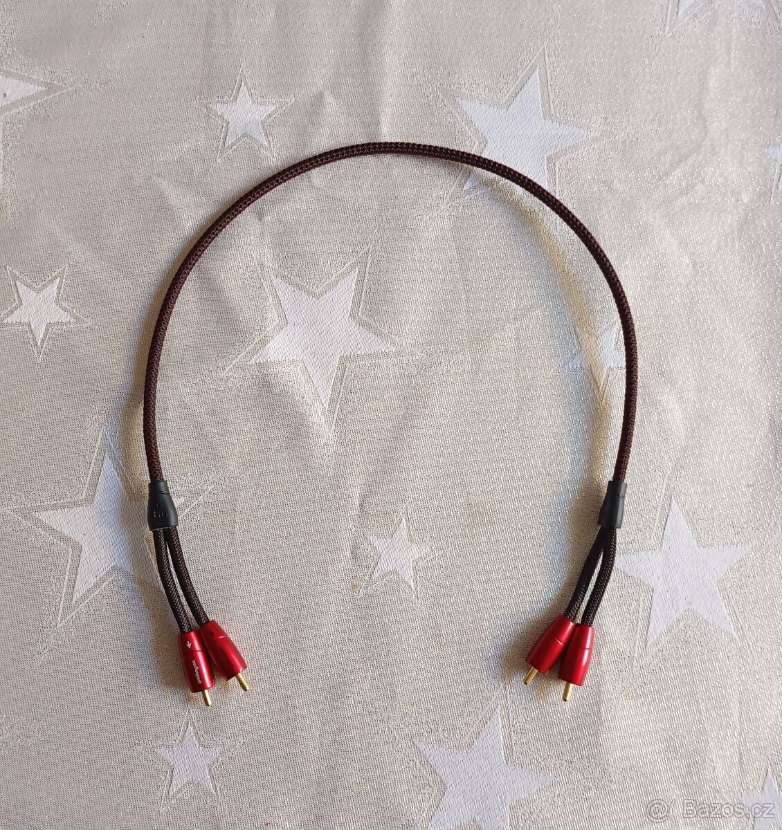 Audioquest Golden Gate high-end audio kabel 2×RCA-2×RCA 0,6m