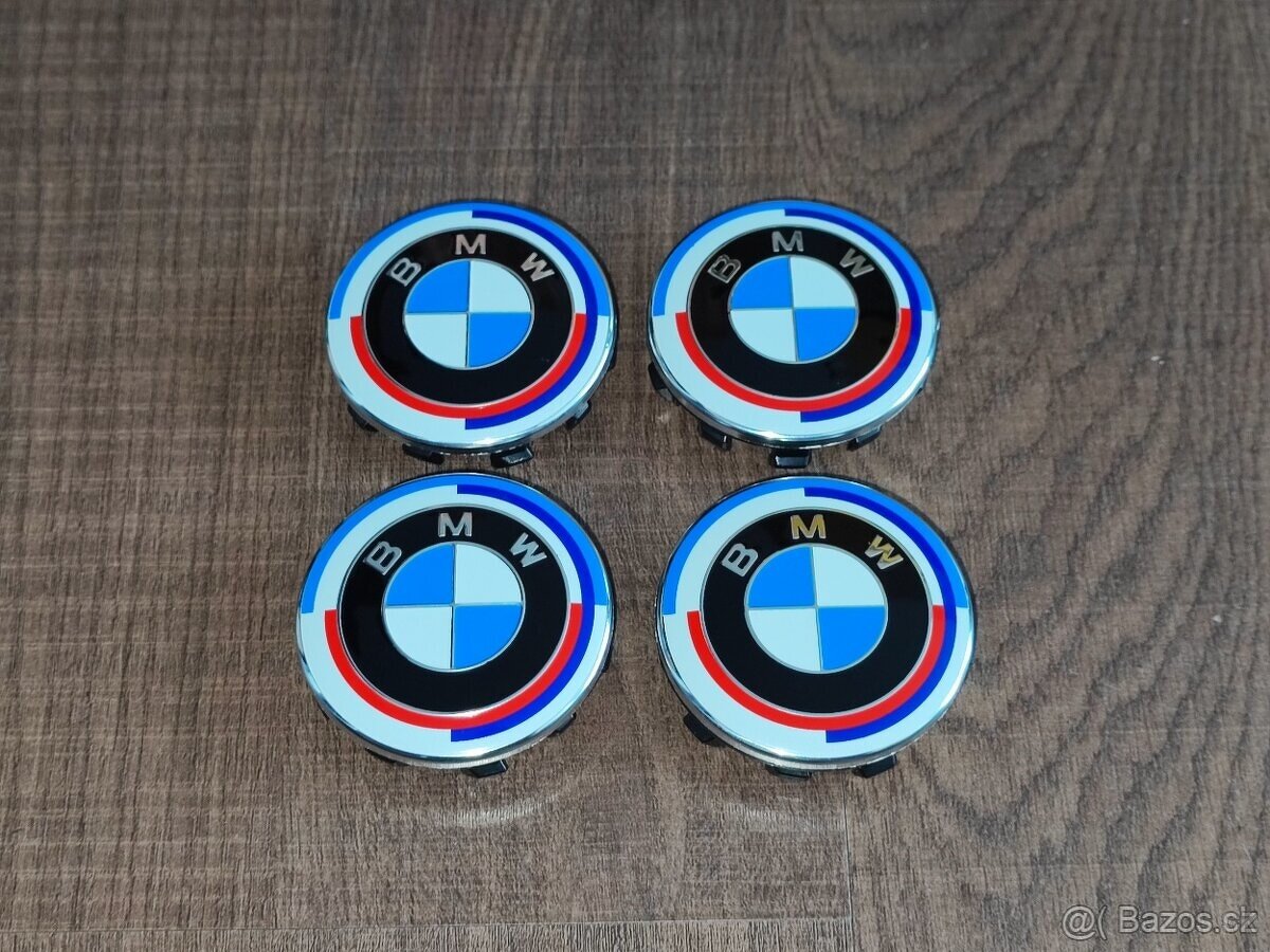 Středové krytky BMW 56mm výroční