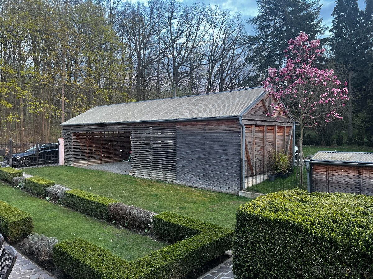 Vlnitý polykarbonát střecha, 90m2