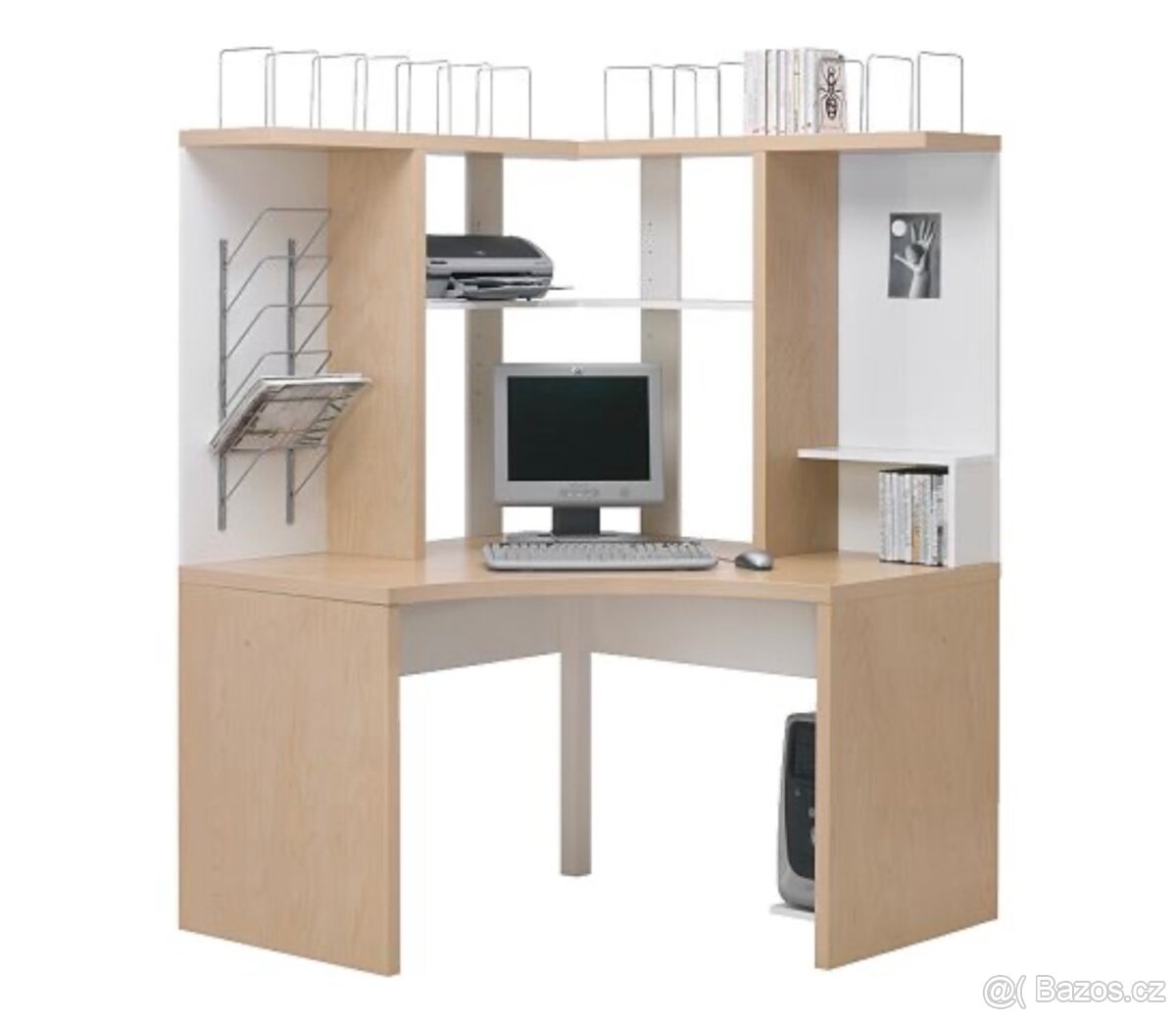 Rohový pracovní stůl IKEA MIKAEL