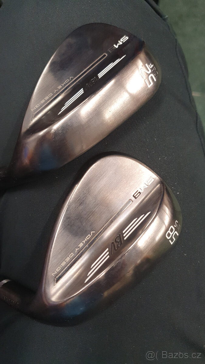 Titleist Brushed steel 52.08 a 58.10s