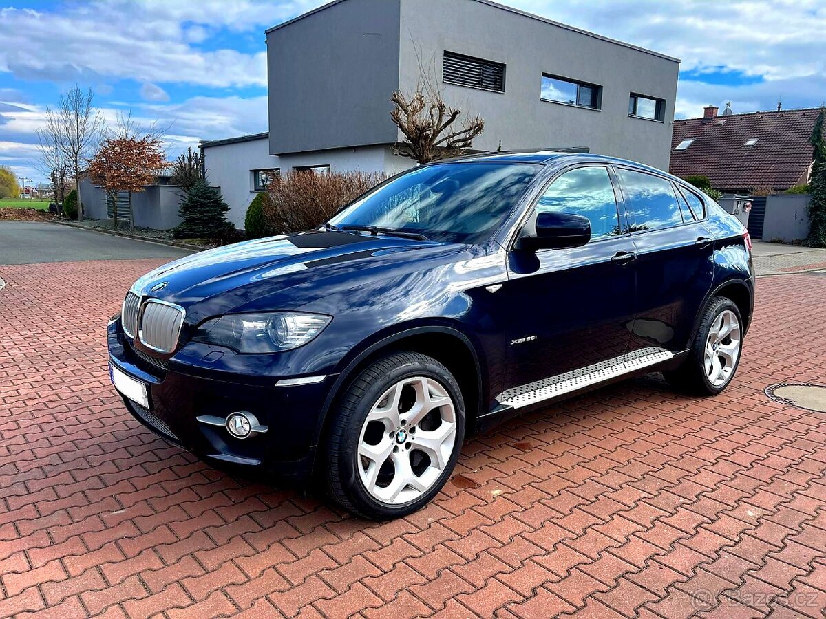 BMW X6 50i 300 kw X-DRIVE r.v 2009 koupeno ČR Servisní kniha
