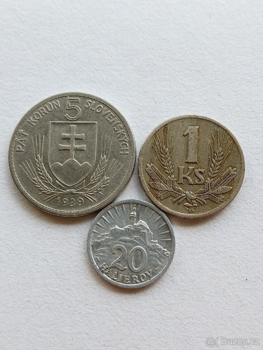 Konvolut SK mincí