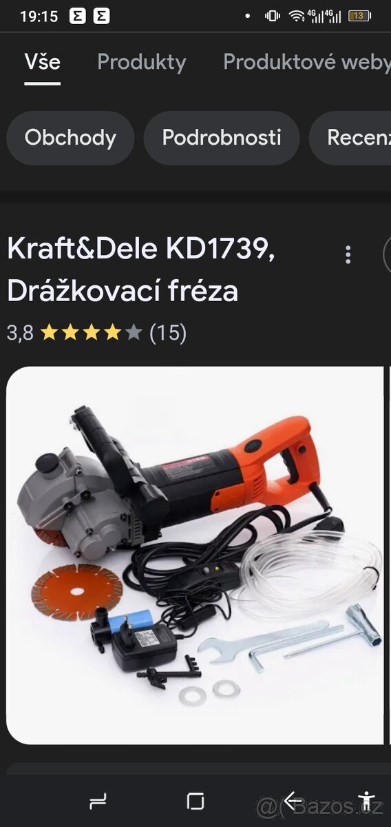 Drážkovaci fréza