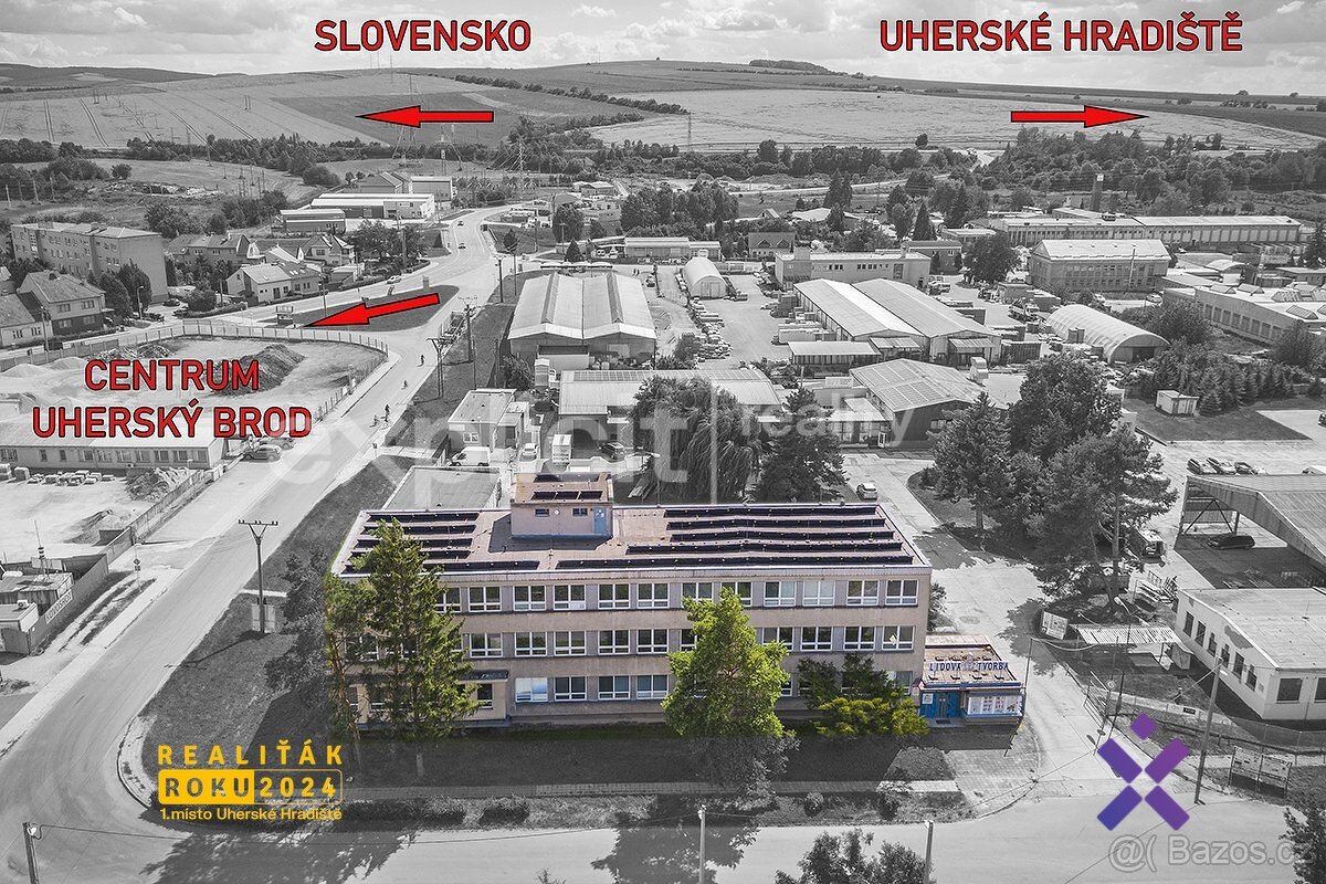 Prodej komerčního objektu - sklady s rampou, lehká výroba, k