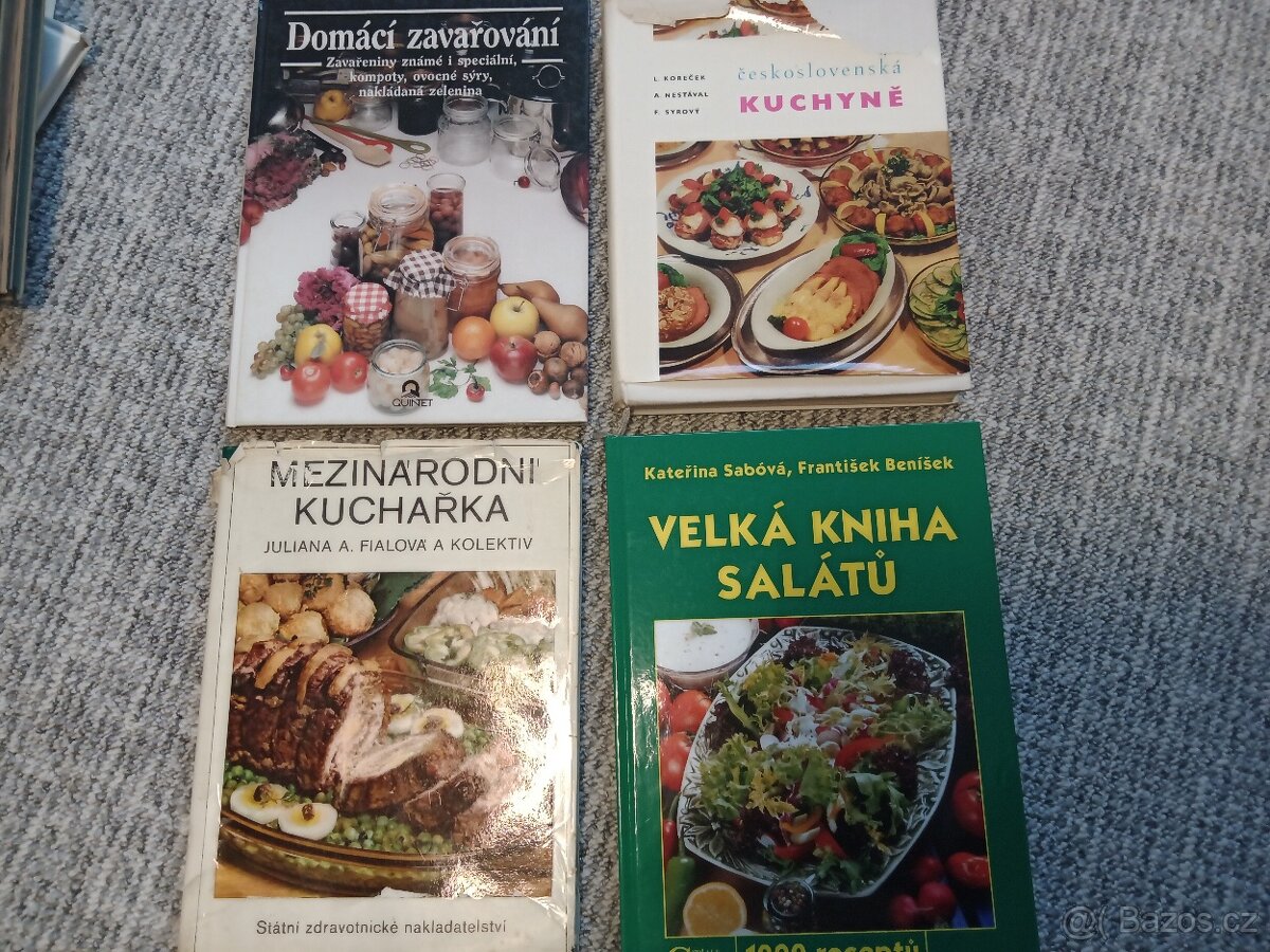 Mezinárodní kuchařka, Československá kuchyně, ...