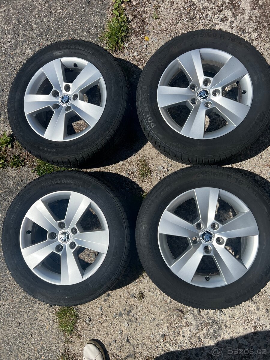 Alu Škoda 6,5x16 ET 41 5x112