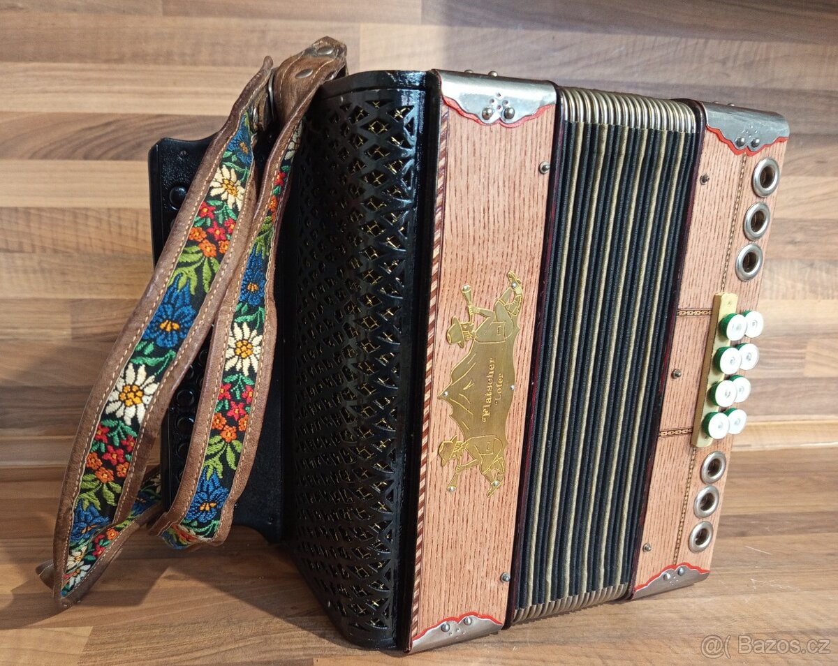 Heligonka (harmonika,akordeon) Flatscher G-C ladění