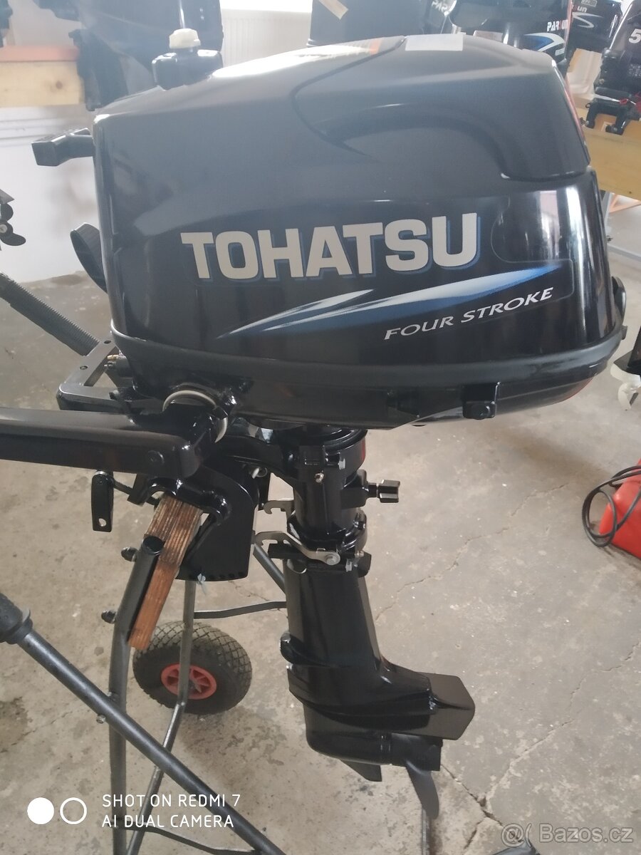 Tohatsu 5Hp zaruka 1/2roku