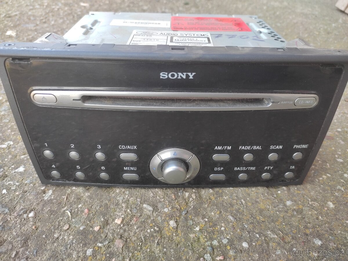 AUTORADIO SONY FORD TRANSIT FOCUS II CMAX FIESTA
