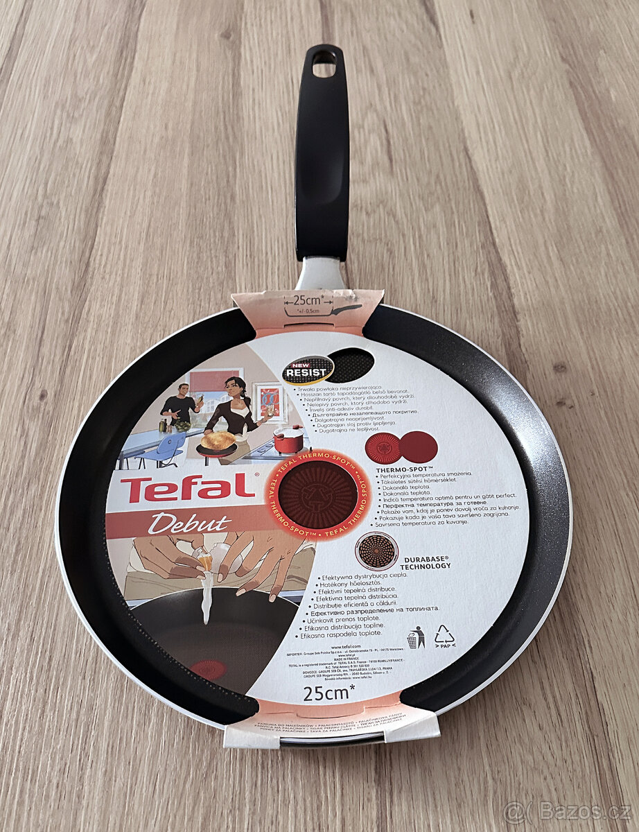 Palačinková pánev TEFAL průměr 25 cm - nová