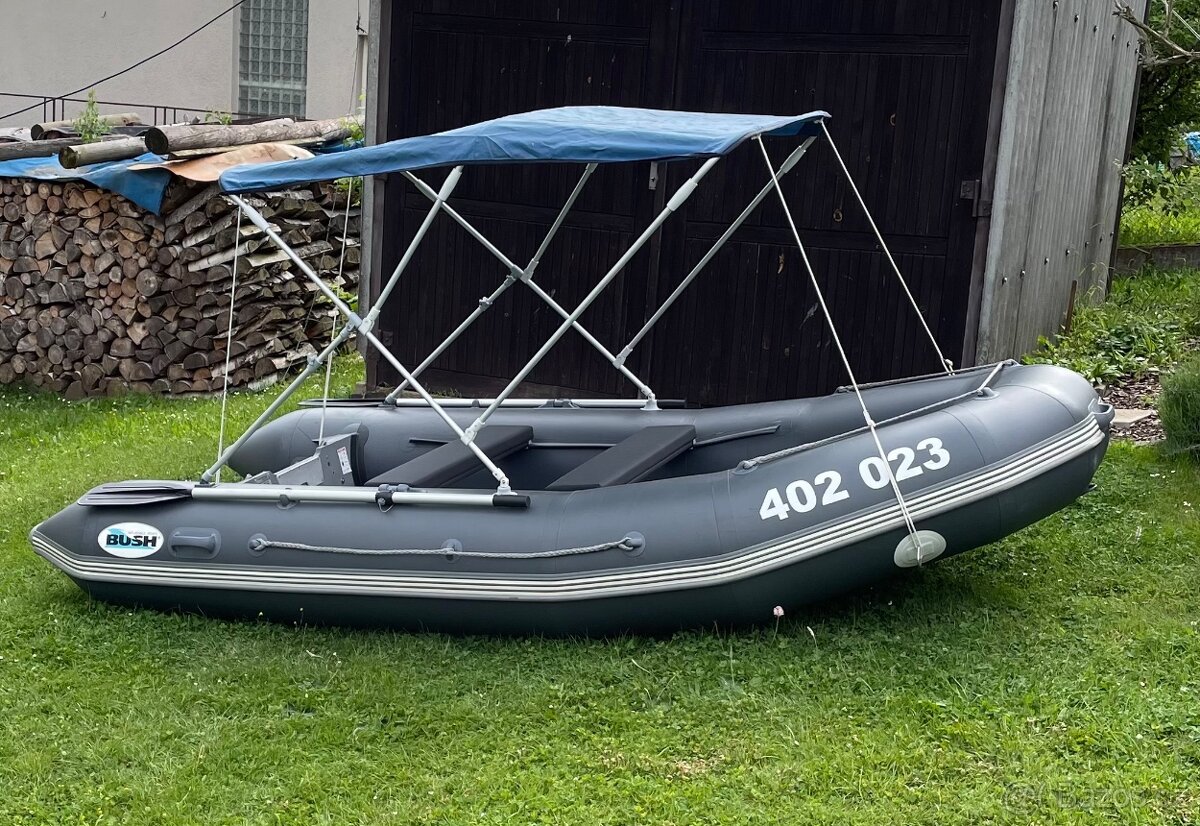 Člun Bush Crab K360 + motor Suzuki DF20