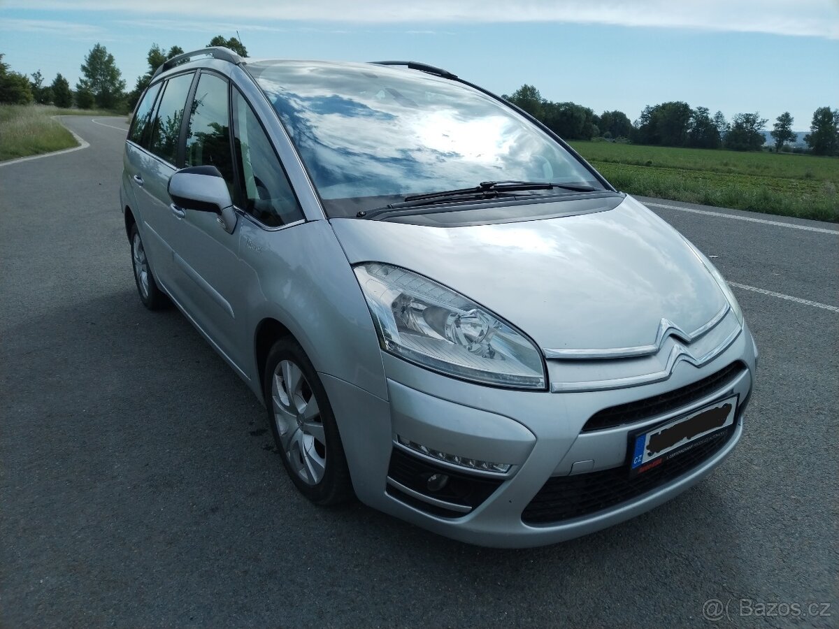Citroen Grand C4 Picasso 1.6 HDi 80kw-Automat,7 MÍST,