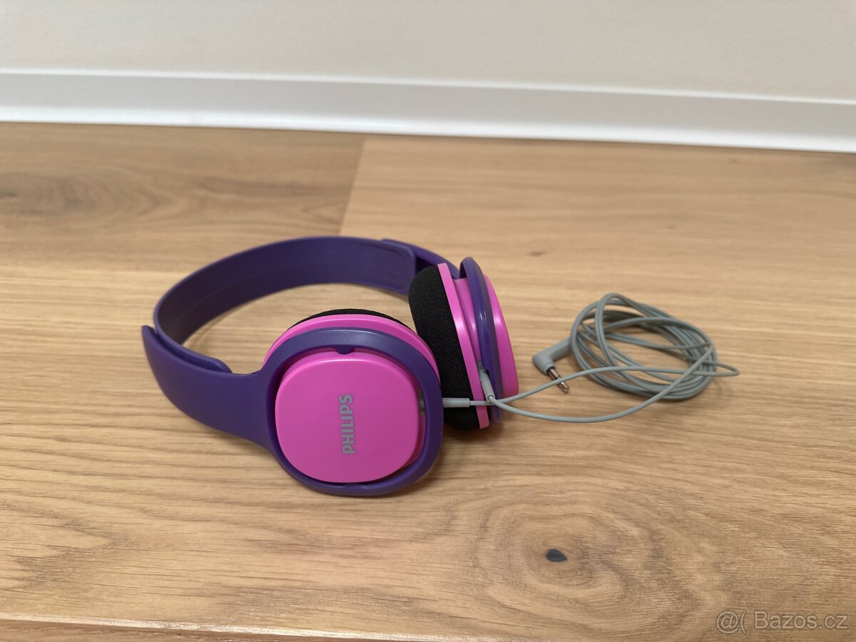 Sluchátka Philips SHK2000PK růžová