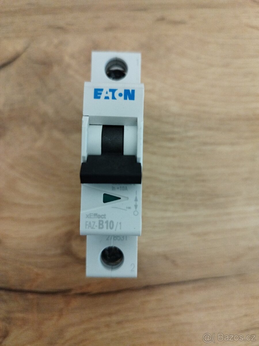 Prodám nový jednofázový jistič EATON FAZ-B10/1.