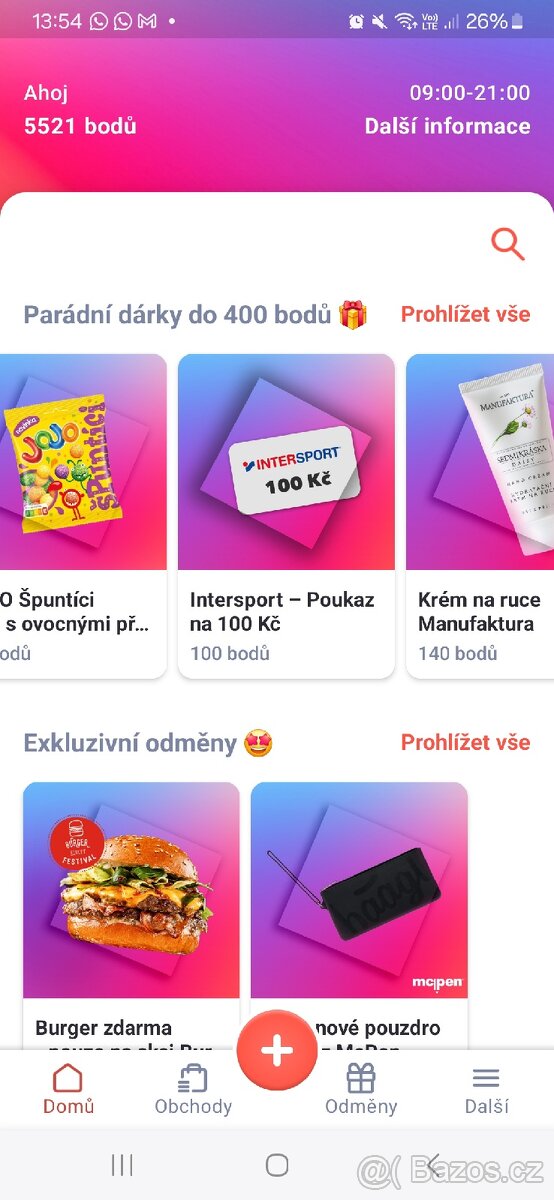 Účet futurapka