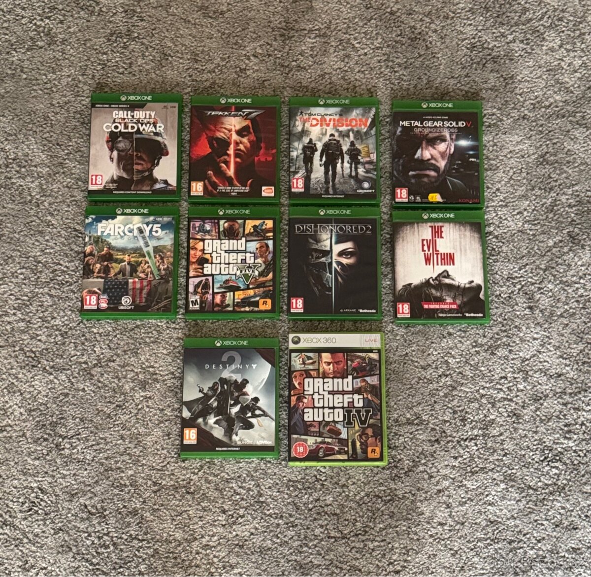 Xbox one hry