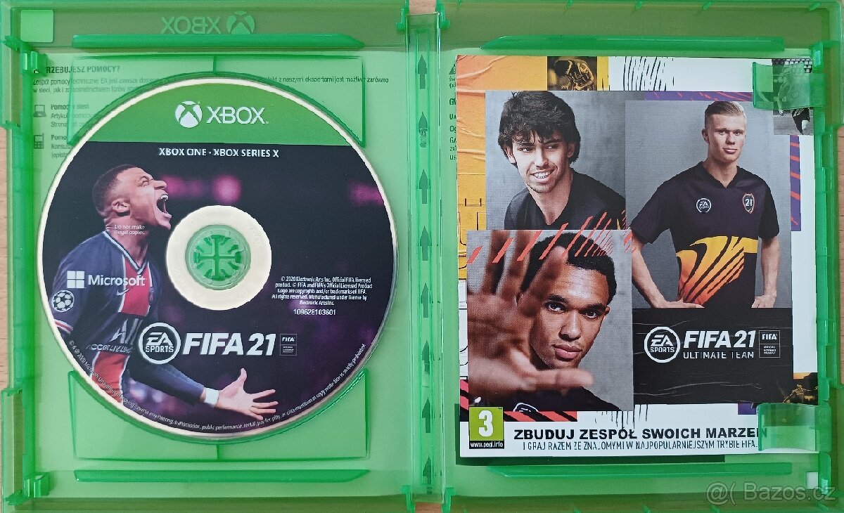 FIFA21 XBOX ONE a XBOX SERIES X