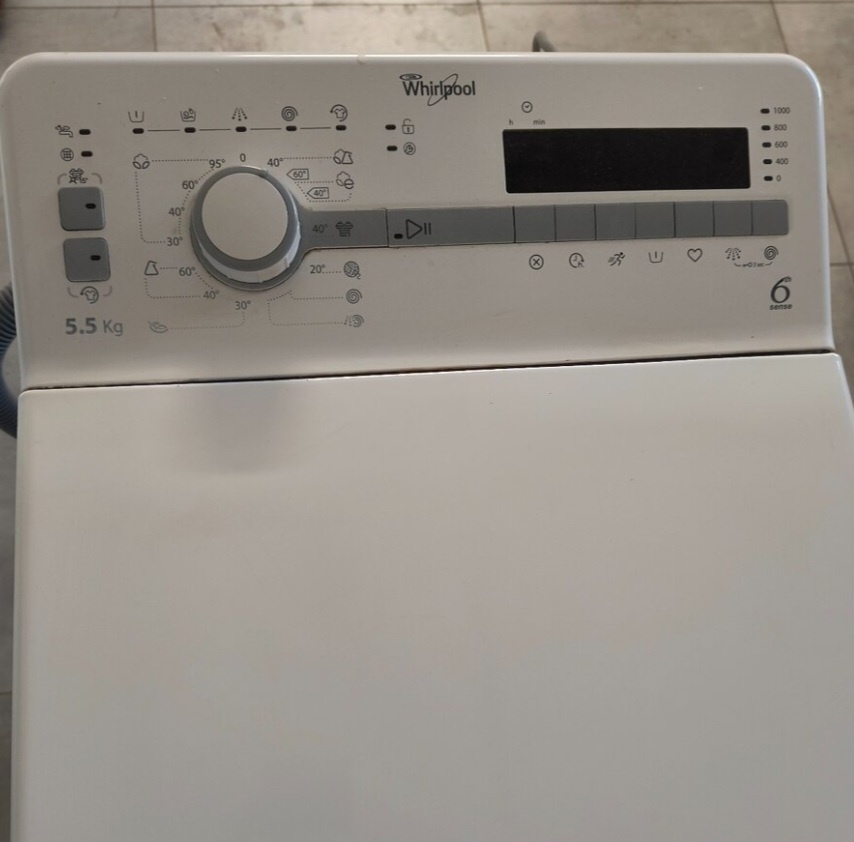 Pračka Whirlpool horní náplň