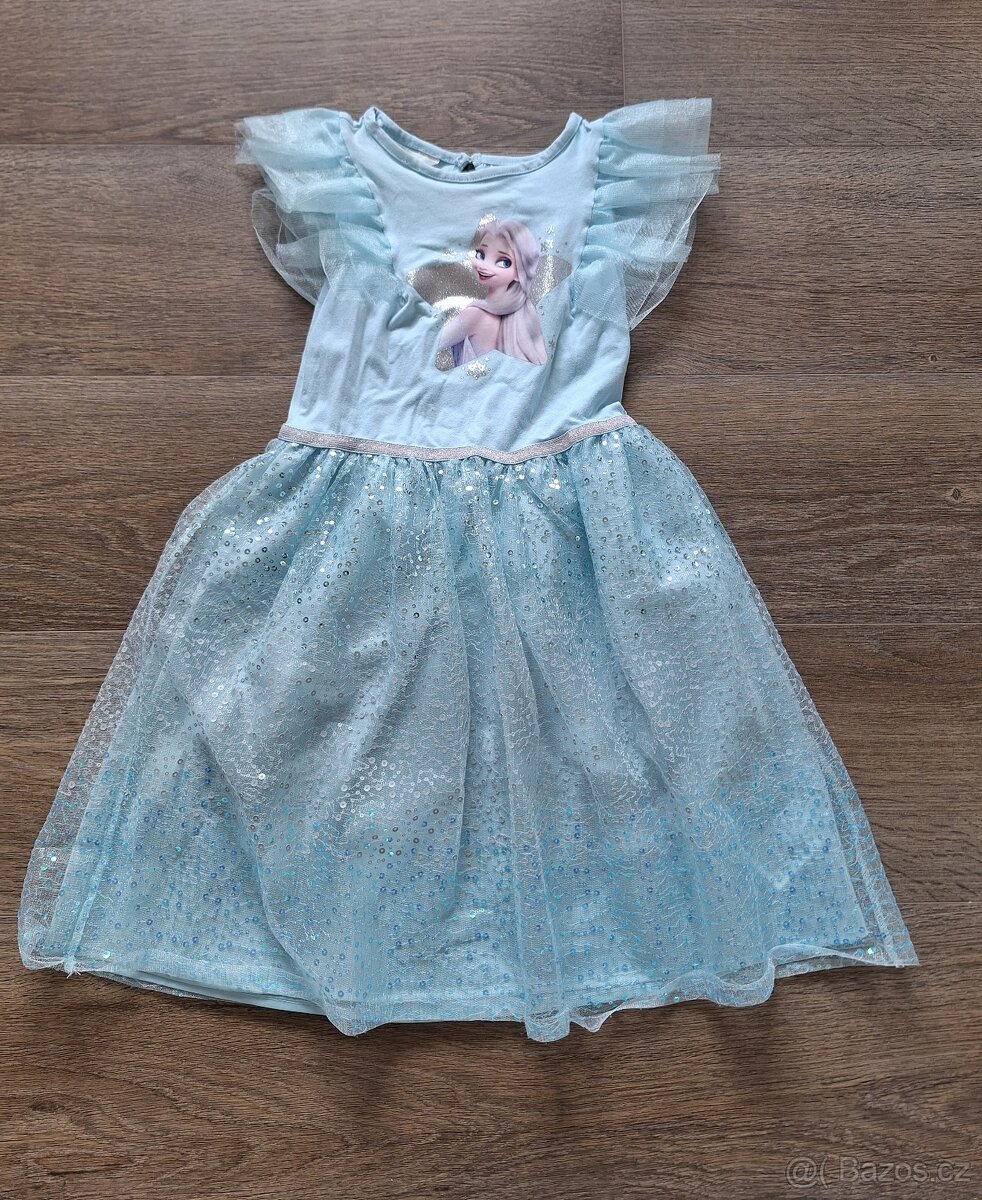 Šaty Elza zn. H&M vel 140, top stav
