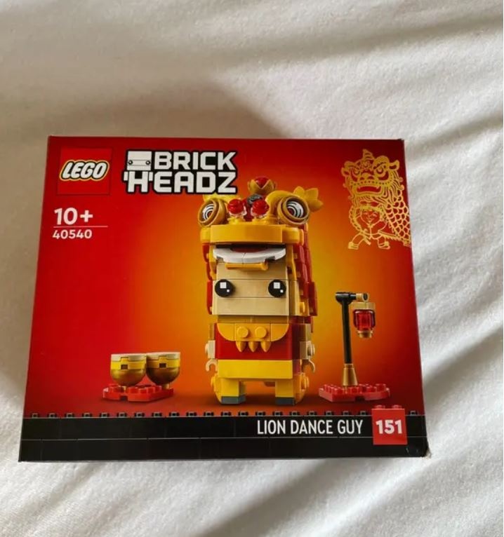 Lego 40540 Lví tanečník - BrickHeadz krabice 10/10