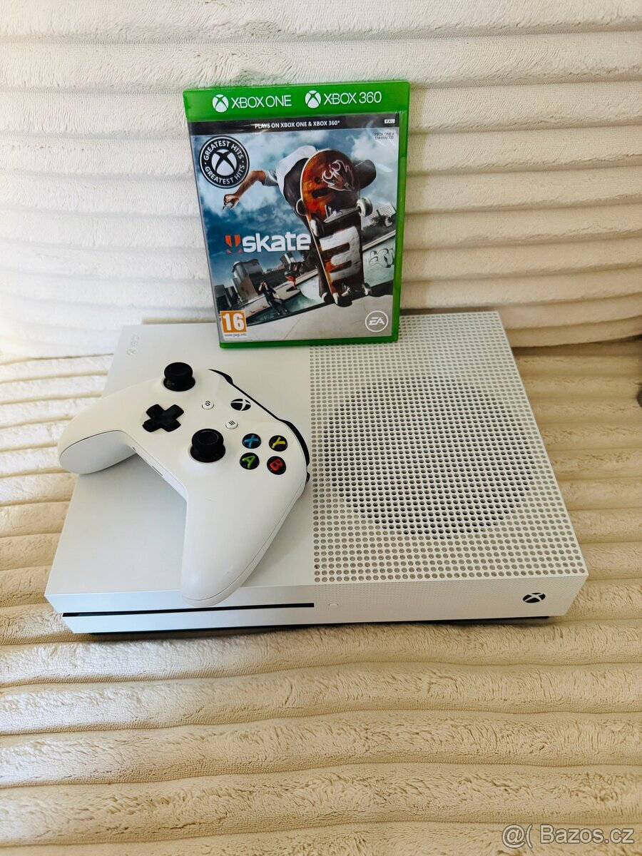 Microsoft Xbox One S 500GB + Skate 3