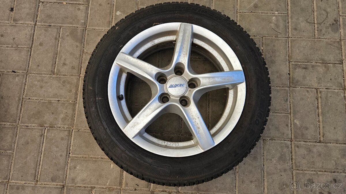 Zimní Sada Alu 5x100 175/60 R15 Alutec