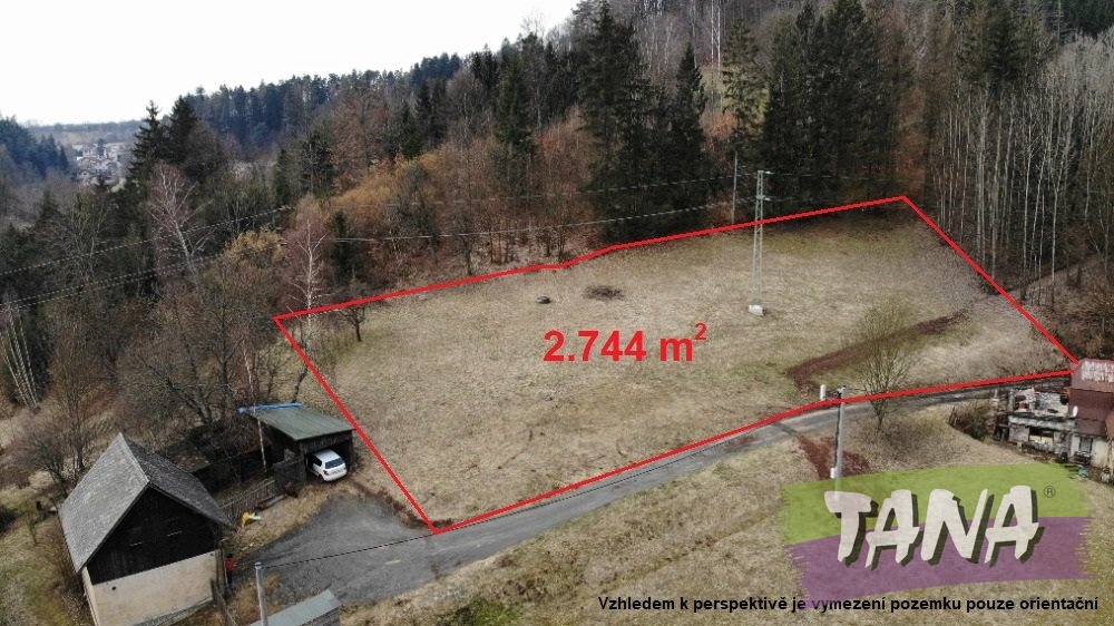 Stavební pozemek v obci Koberovy, Český ráj, nedaleko Malá S