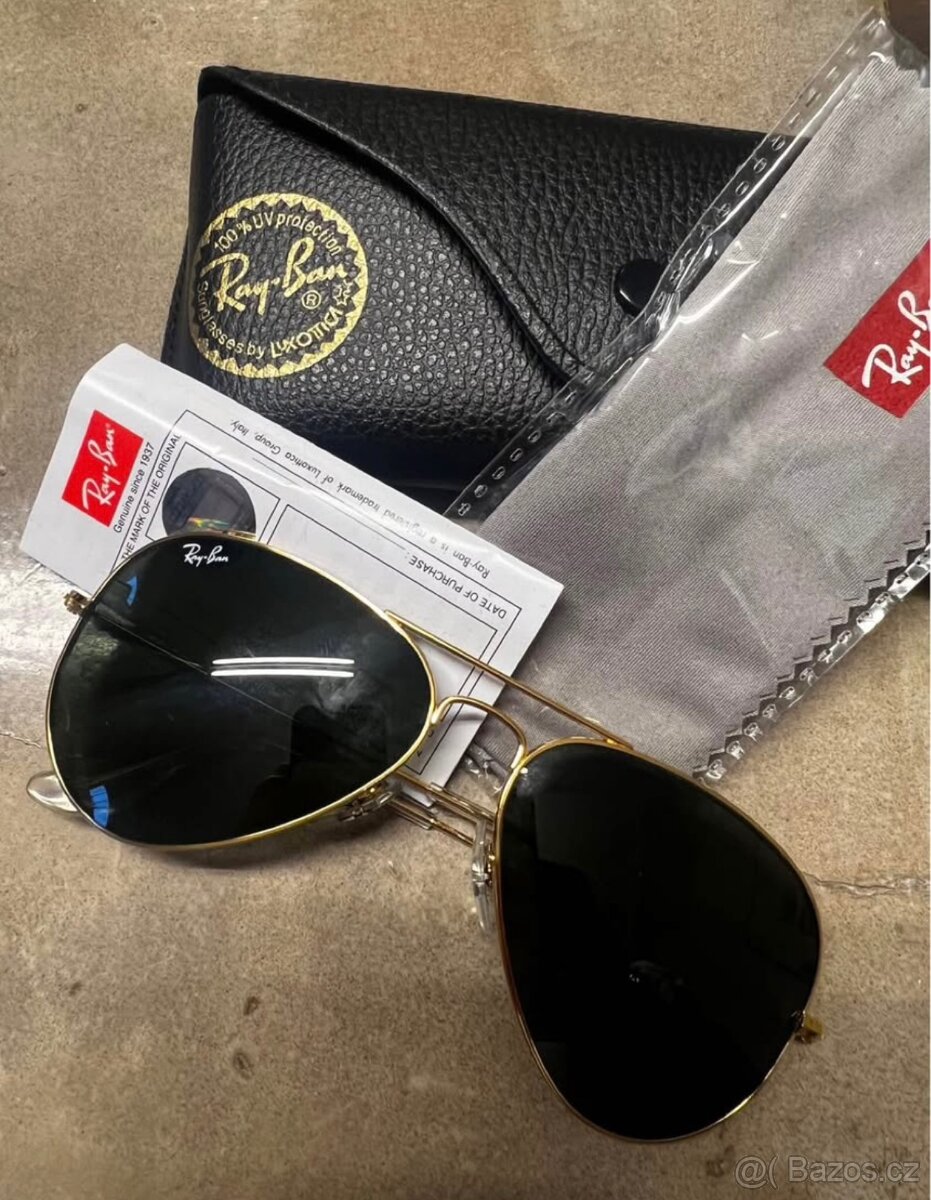 Ray-Ban Aviator Large Gold Metal