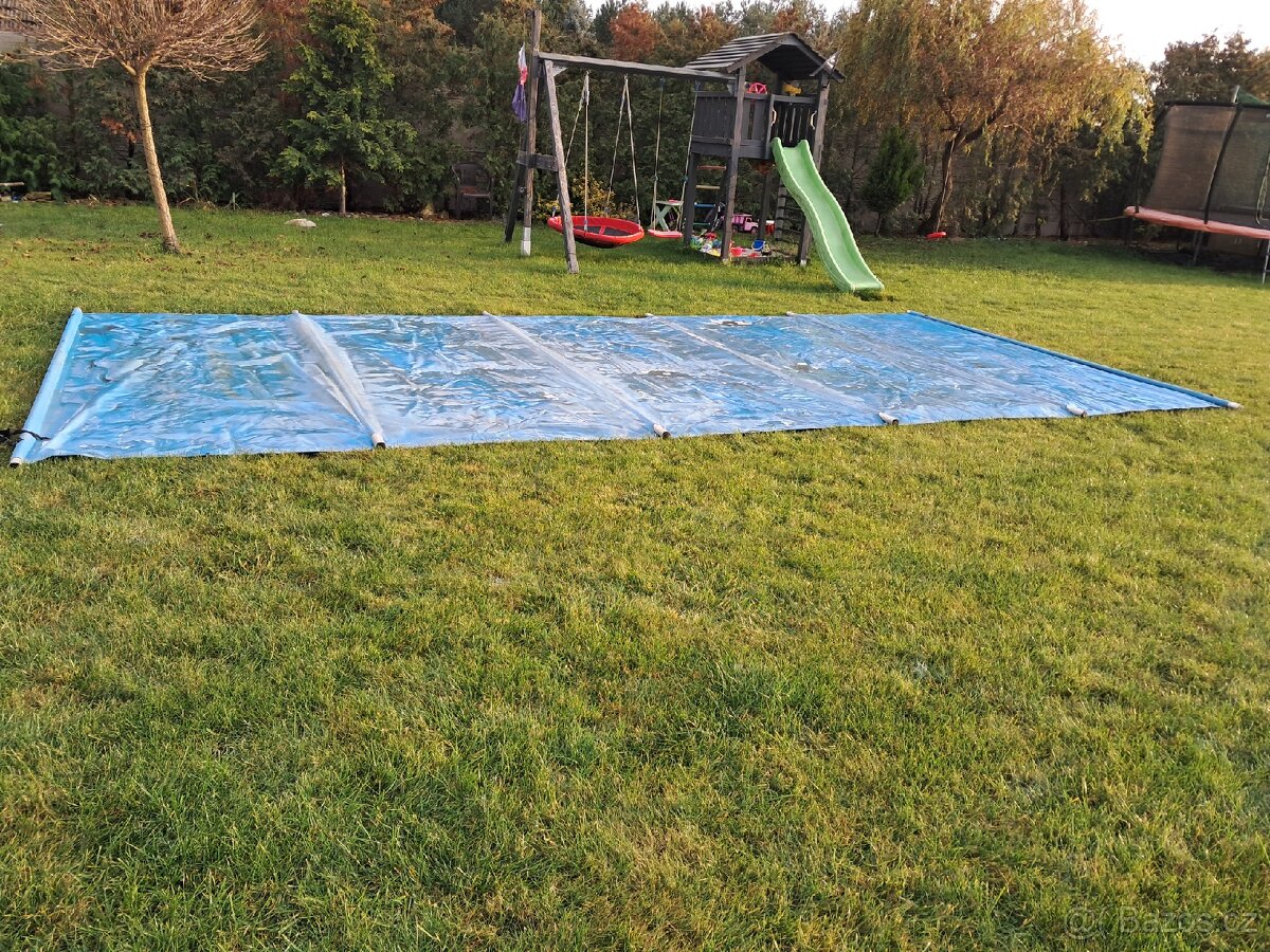 Plachta na bazén 7x3.5m