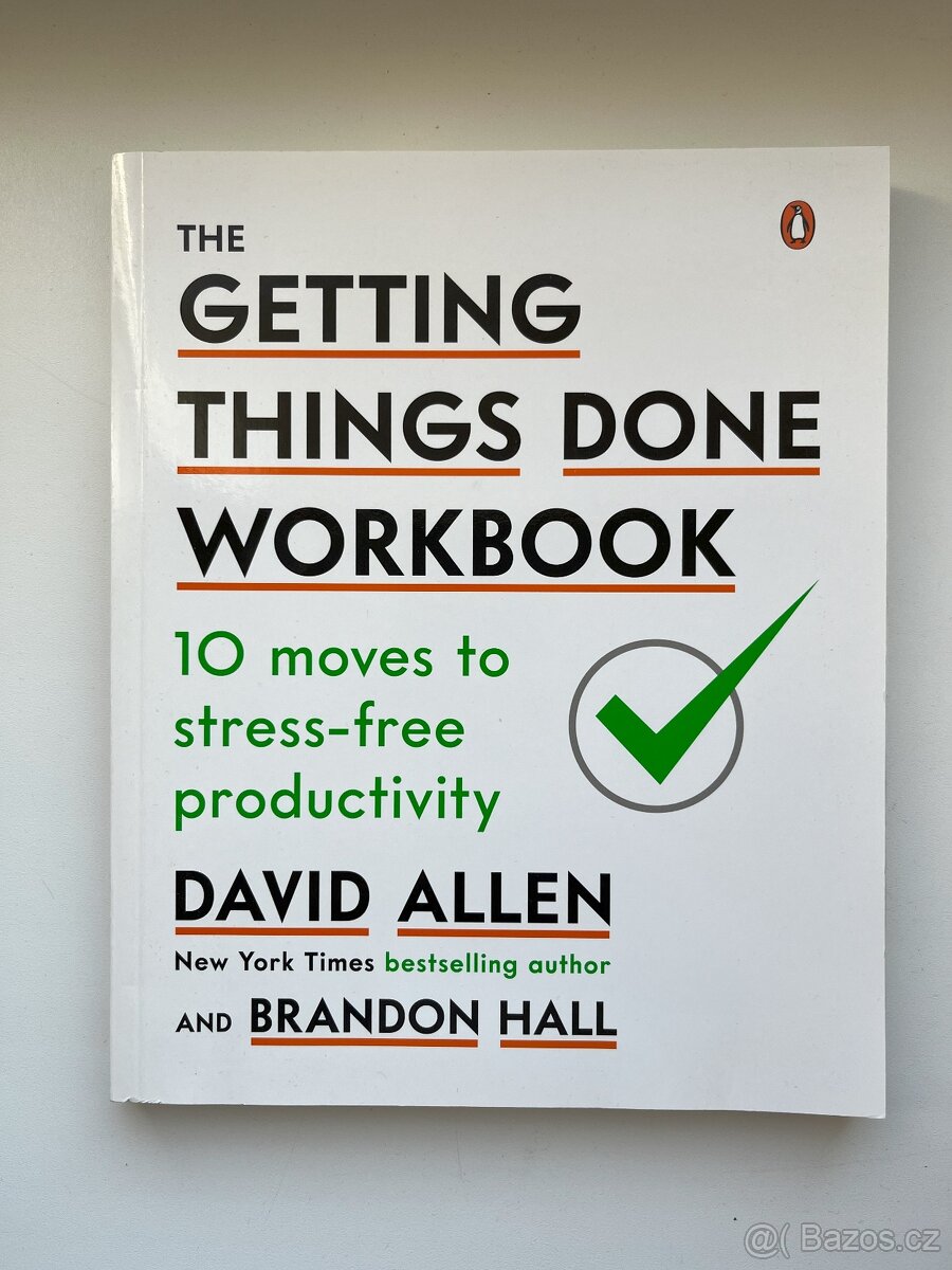 Kniha Getting Things Done - workbook (David Allen)
