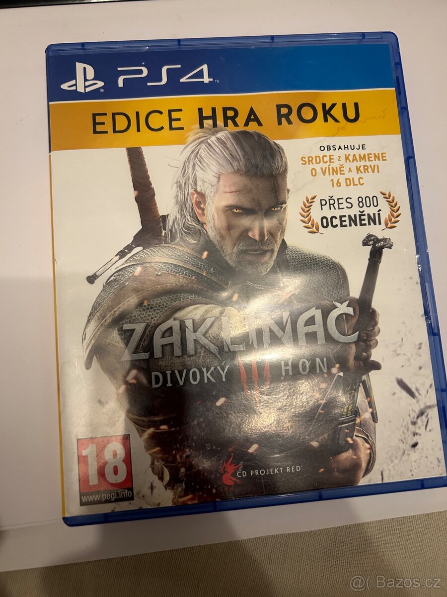 Zaklínač 3 Divoký Hon PS4