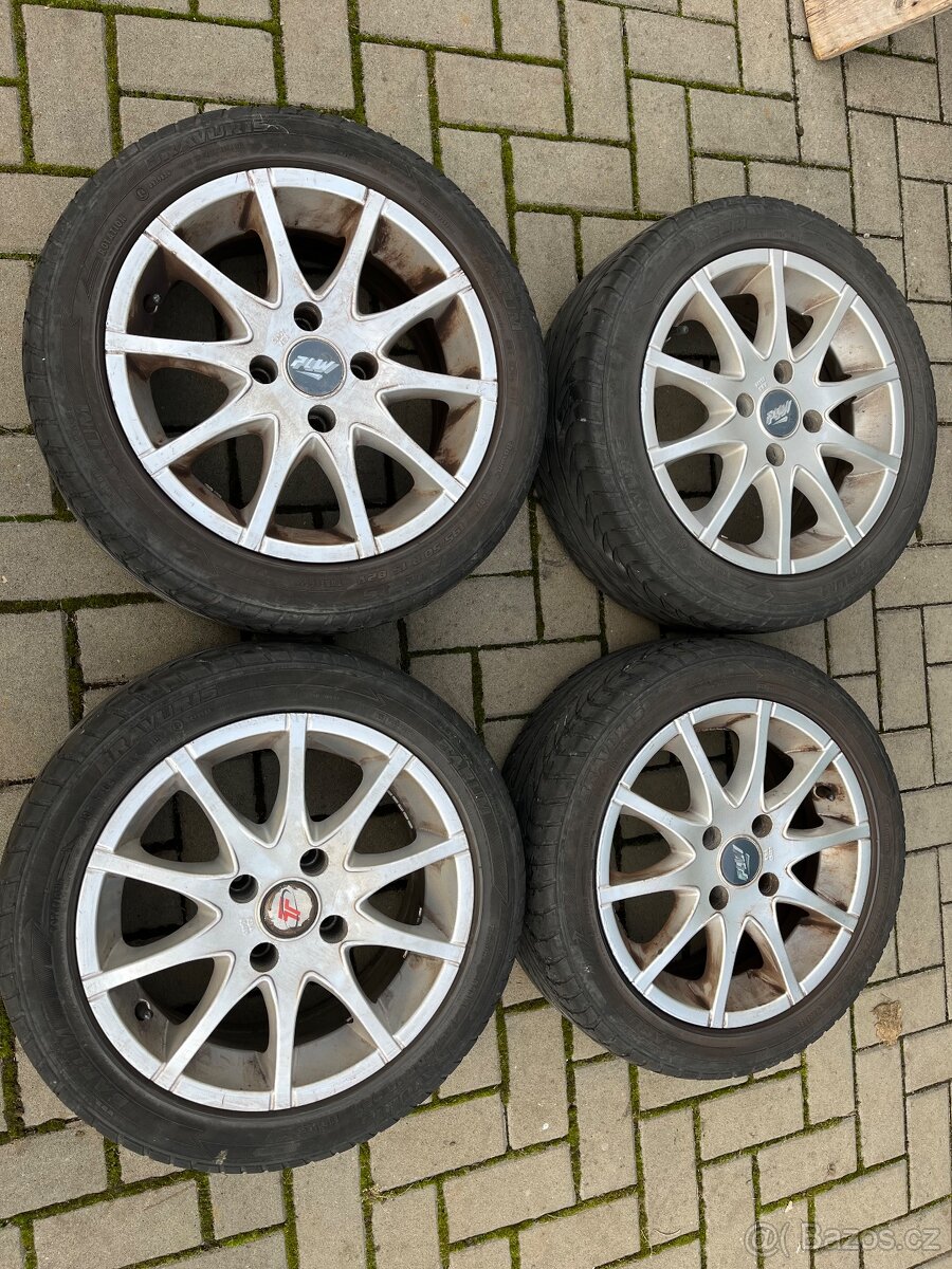 4x litá kola 4x108 R15