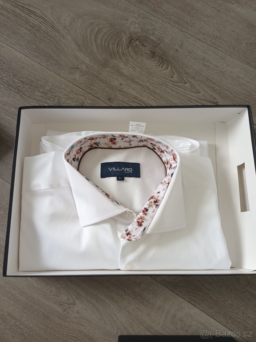 Nová pánská košile, Slim Fit, velikost 42