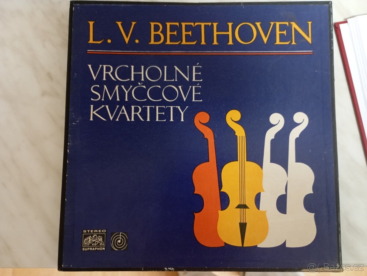 LP Vynil Beethoven - Vrcholné smyčcové kvartety