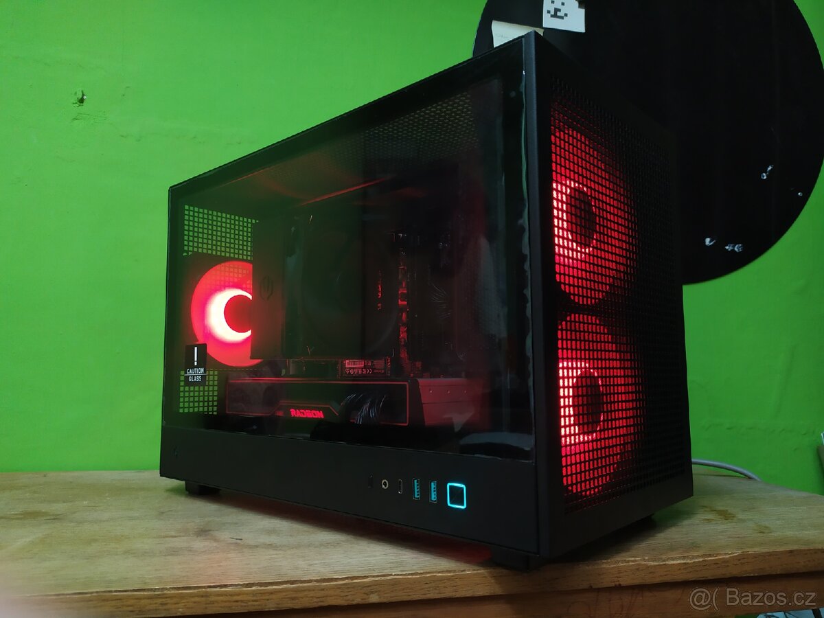 Herní PC - Ryzen 5 7600|RX 6800|1TB SSD|16GB|WIN11