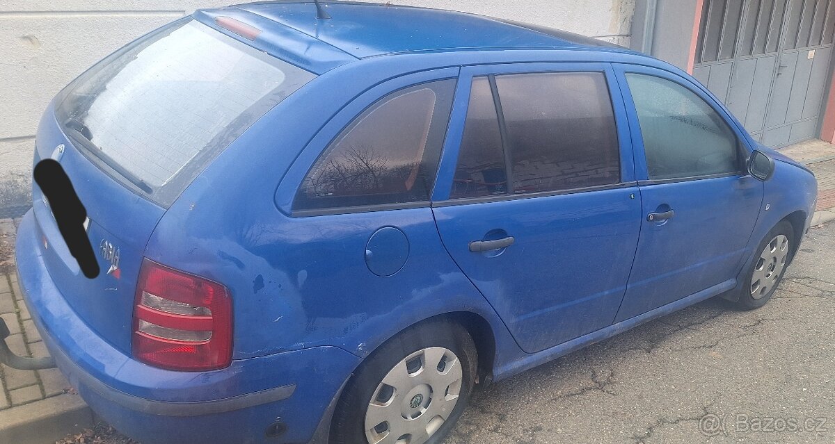 Škoda fabia 1 1.4 mpi + LPG