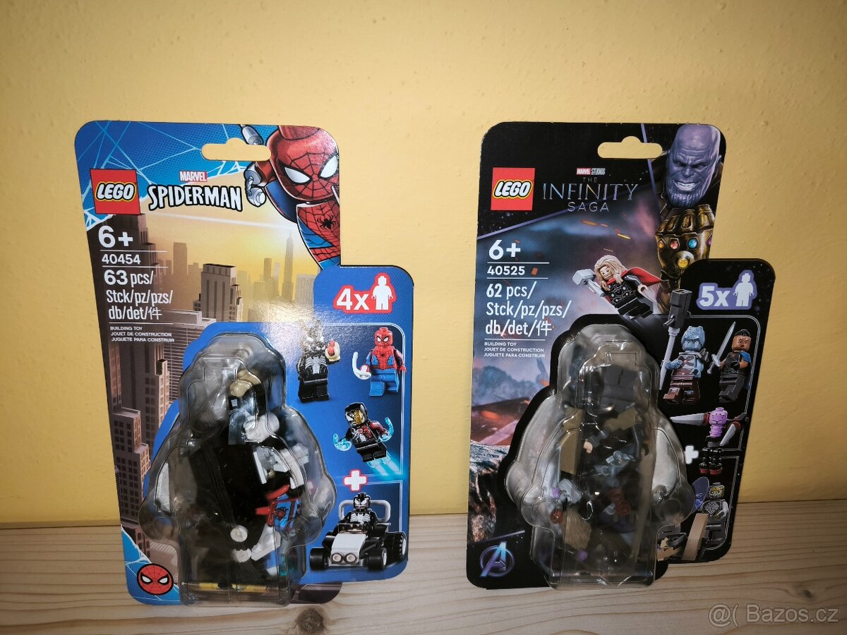 Lego Marvel 40454 a 40525