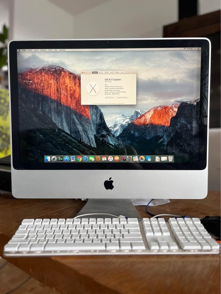 iMac 24", 2008, C2D, ATI, 4/256 GB SSD, OS Catalina