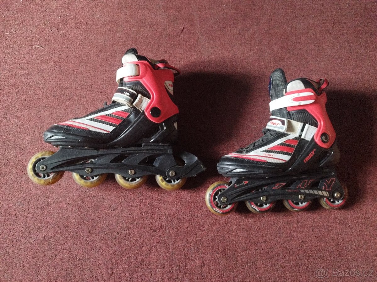 Kolečkové brusle trufy