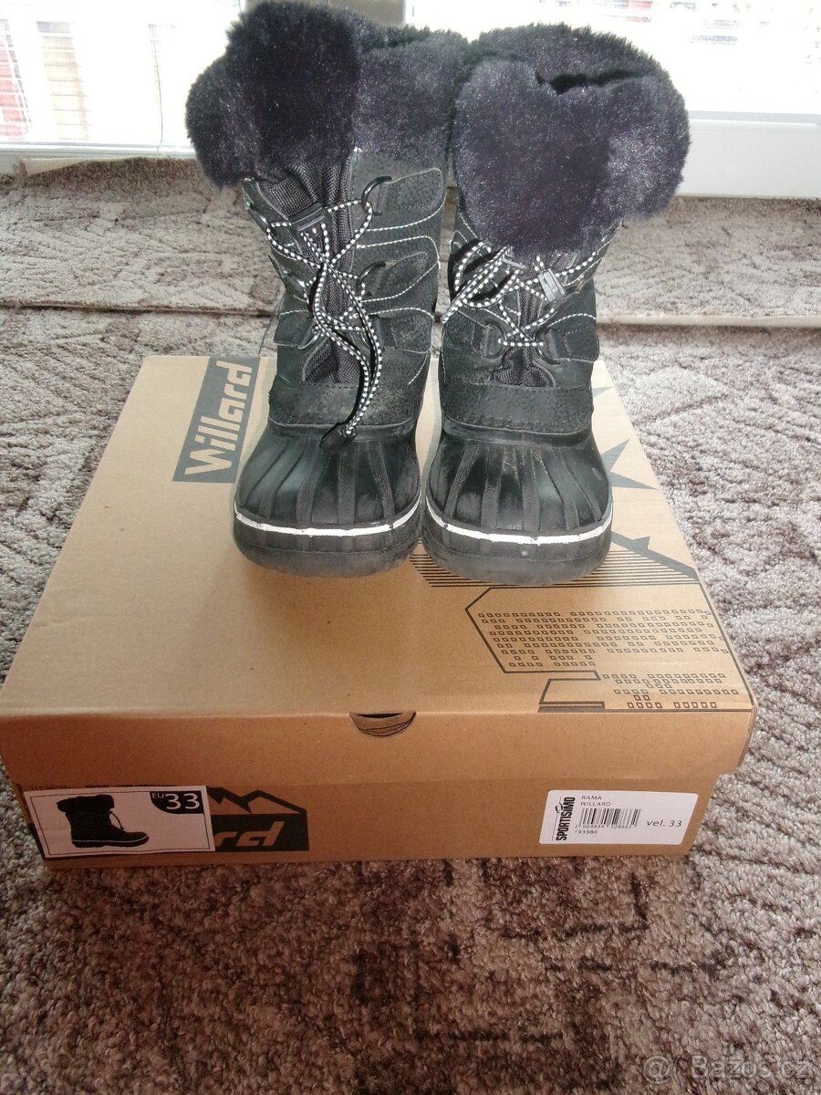 Prodám holčičí zimní boty