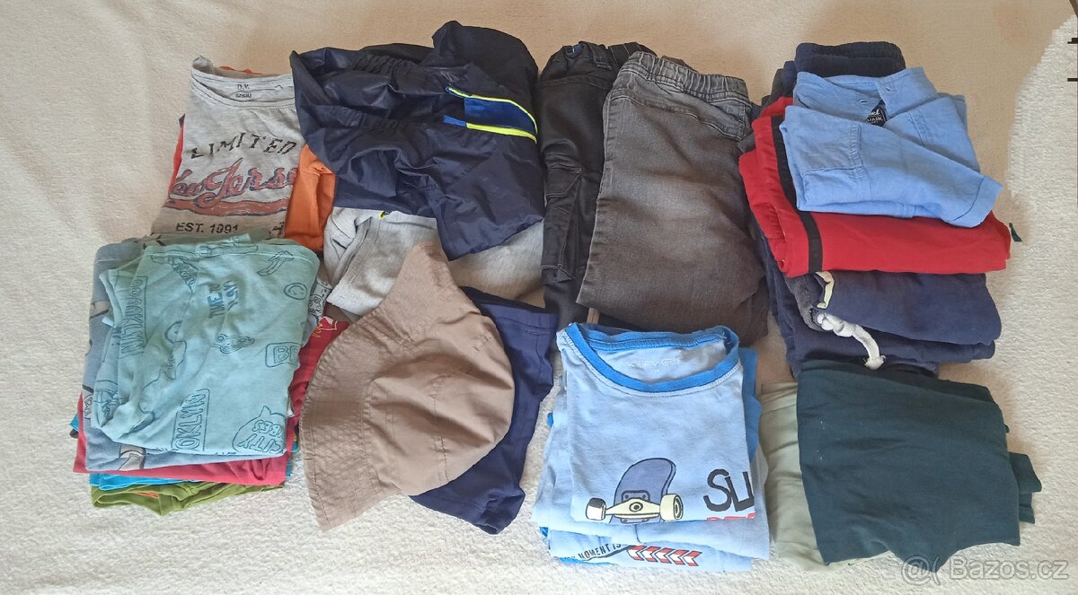 Set chlapeckého oblečení 134