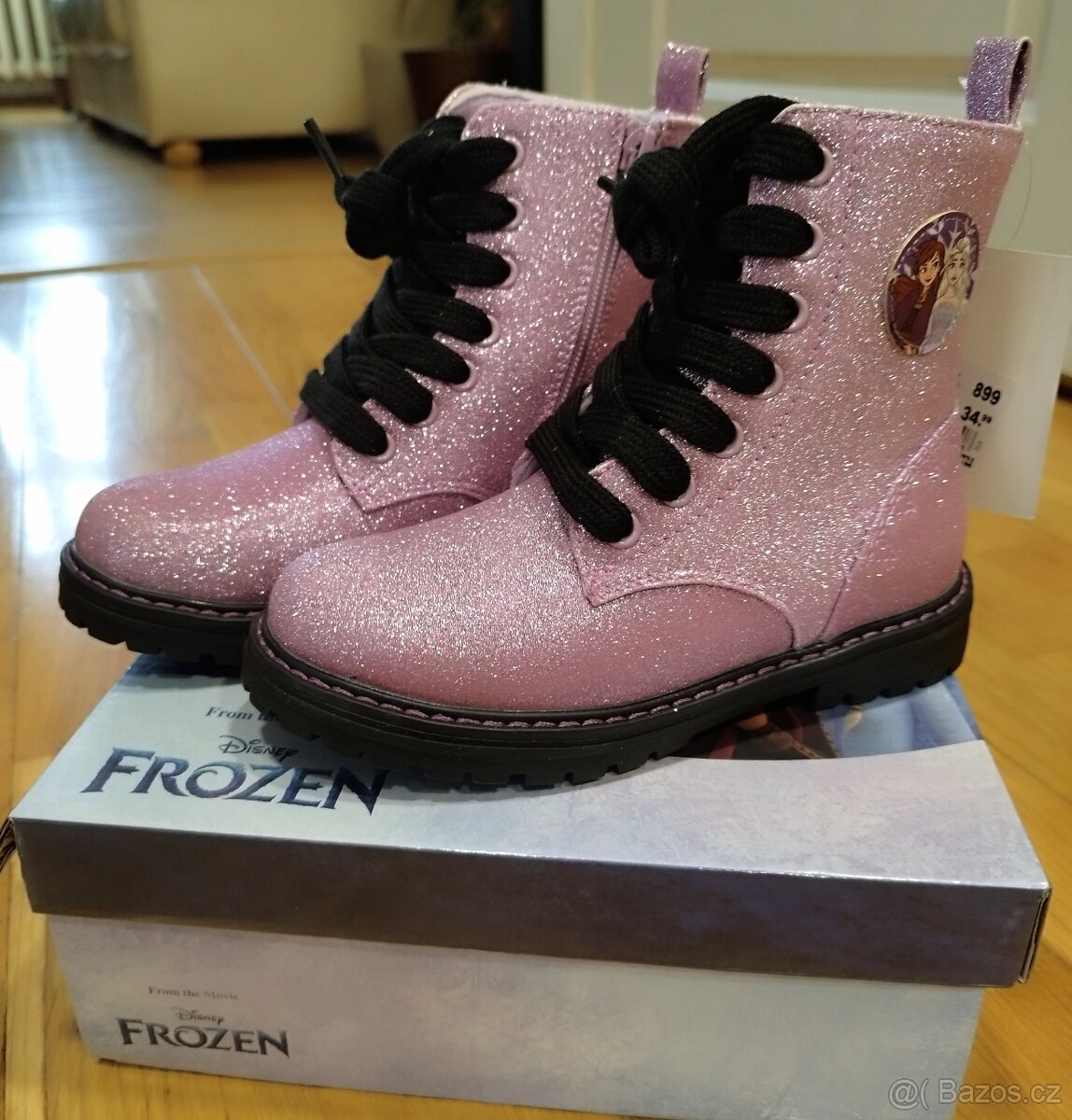 Dívčí boty Frozen vel 29 nenošené