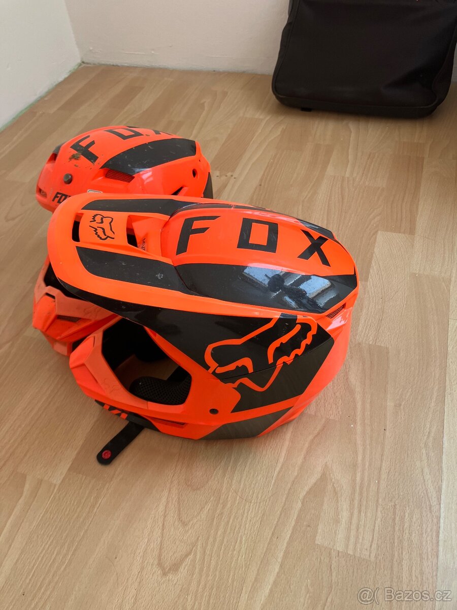 Motokrosová helma/přilba FOX 2ks