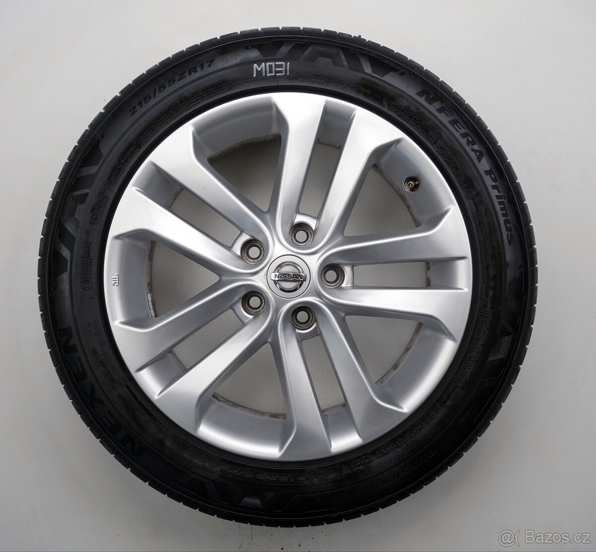 Nissan Juke - Originání 17" alu kola - Letní pneu