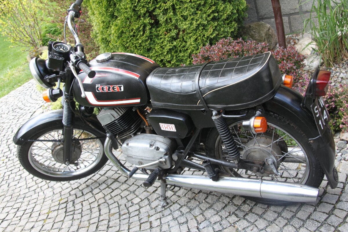 ČZ 350/472.5  r.v. 1986 s TP