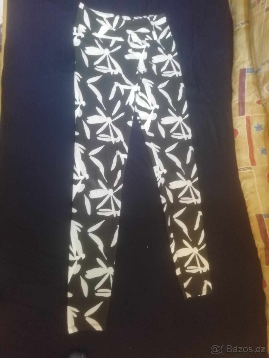 dámské elastaky lelosi,barva mdra