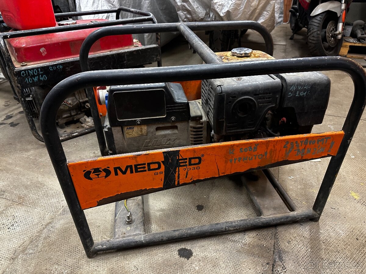 Elektrocentrála Medved Grizzli 7030HL 7kVA