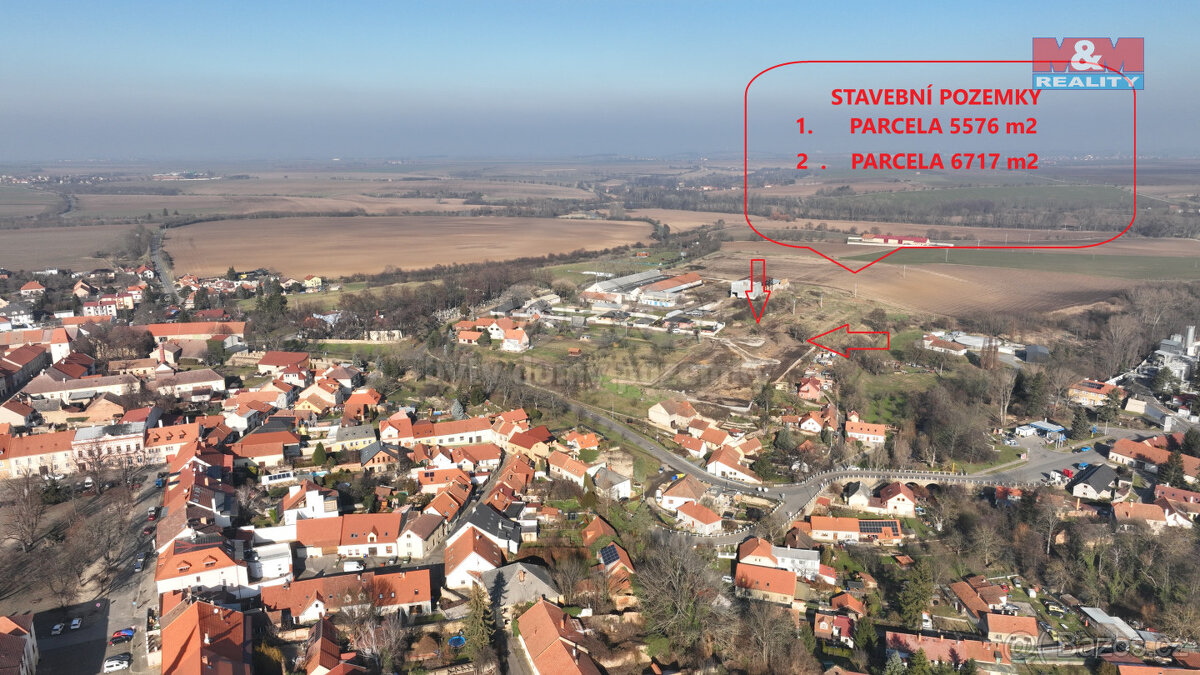 Prodej pozemku k bydlení, 6717 m², Kouřim