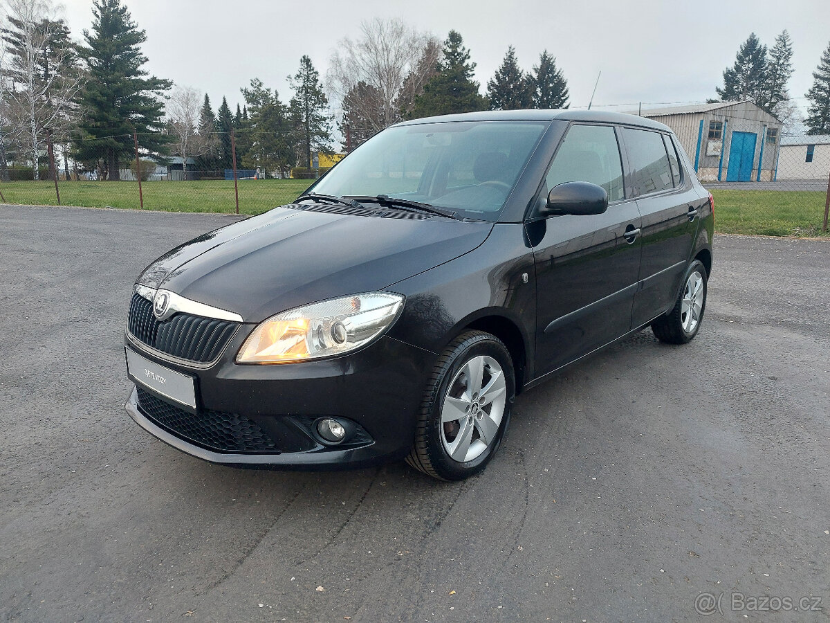 Škoda Fabia II 1.2TSi 63kW,rozvody,senzory,tempomat